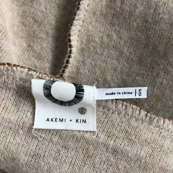 Anthro Bellamy Hooded Capelet Taupe - Picture 5 of 7